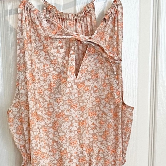 GAP Poplin Halter Cutout Midi Dress - Picture 7 of 9